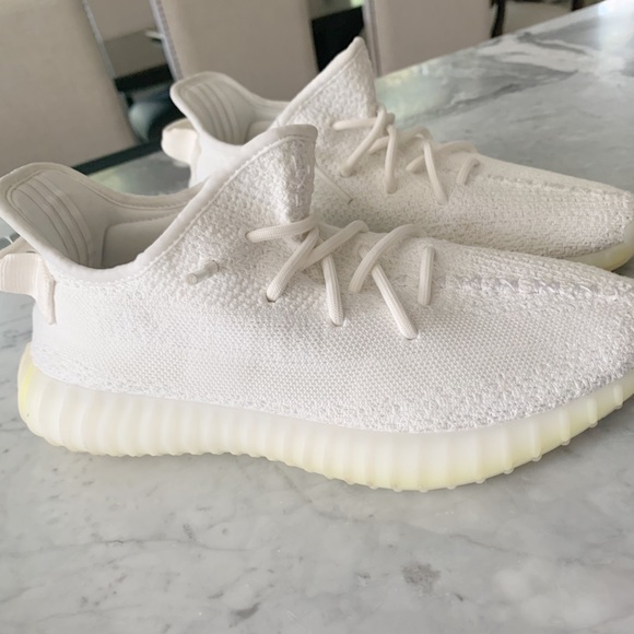 Yeezy Cream White Sneakers - Picture 1 of 5